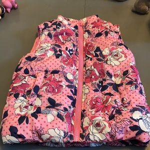 Crown and Ivy Kids Puffer Vest Size 6 Girls